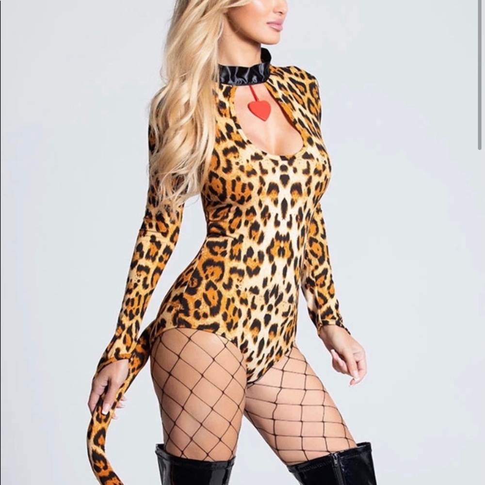 Cheetah Print Halloween Costume
